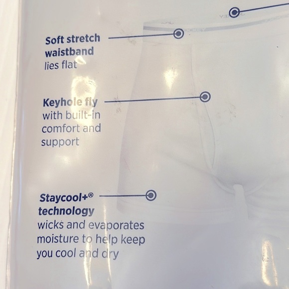 NWT Jockey 2 PK Boxer Briefs 5XL - Picture 8 of 9